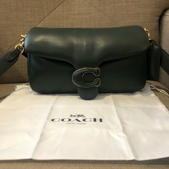 Coach Handbags - Coach Pillow Tabby 26 Amazon Green